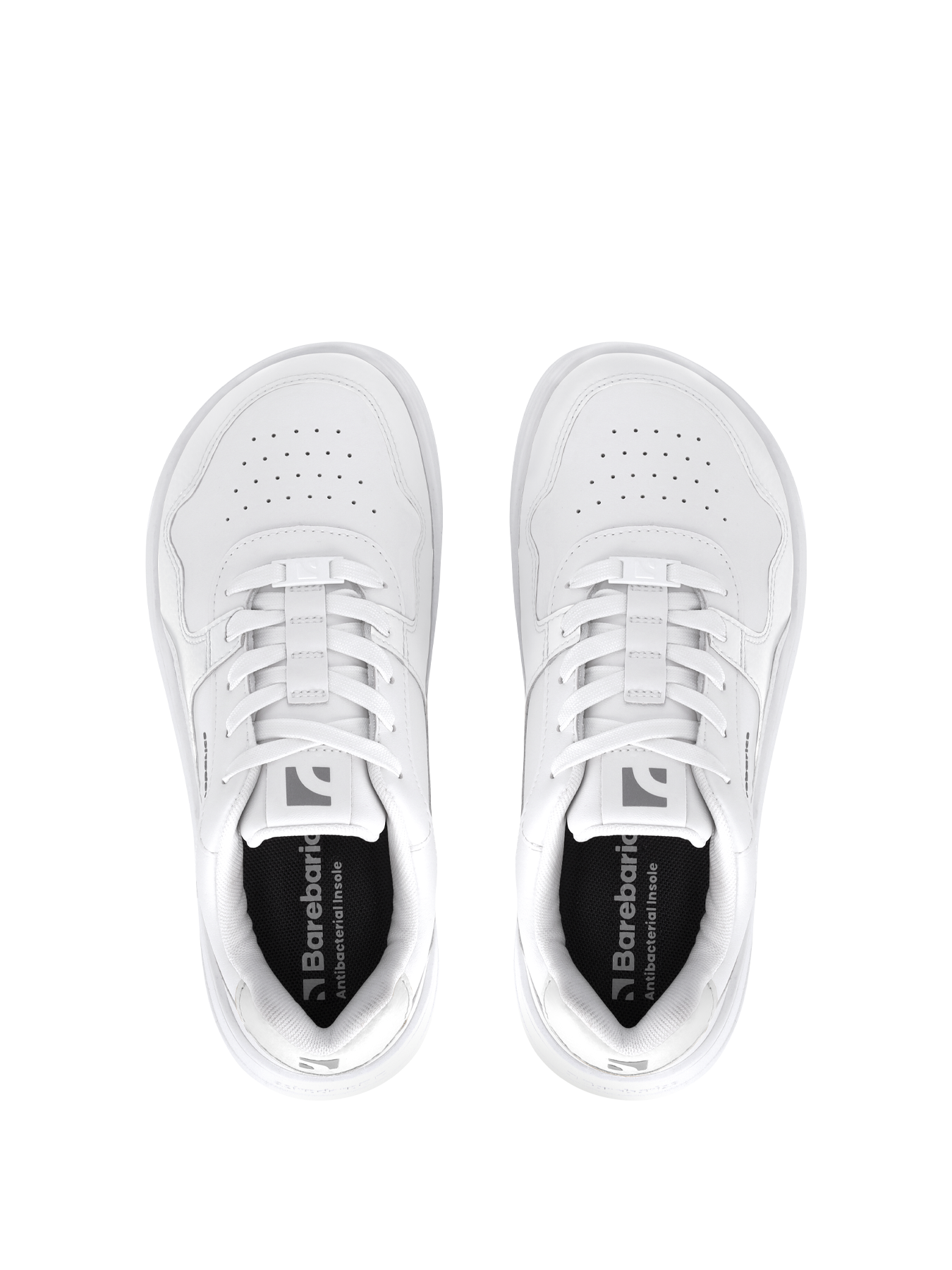 Pre-Order Barefoot Sneakers Barebarics Zing - All White - Leather