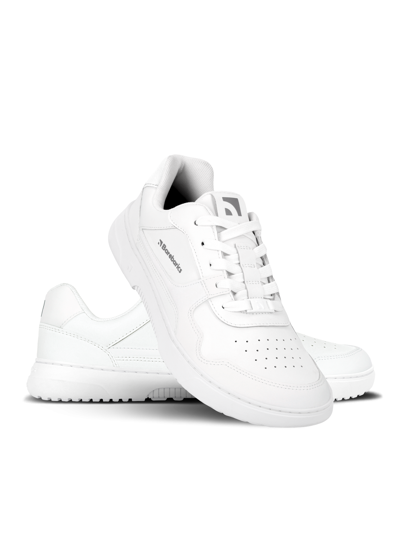 Pre-Order Barefoot Sneakers Barebarics Zing - All White - Leather