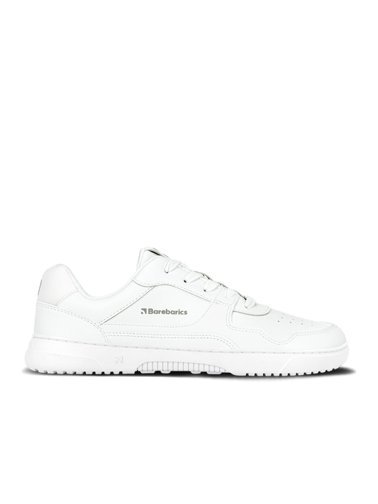 Pre-Order Barefoot Sneakers Barebarics Zing - All White - Leather