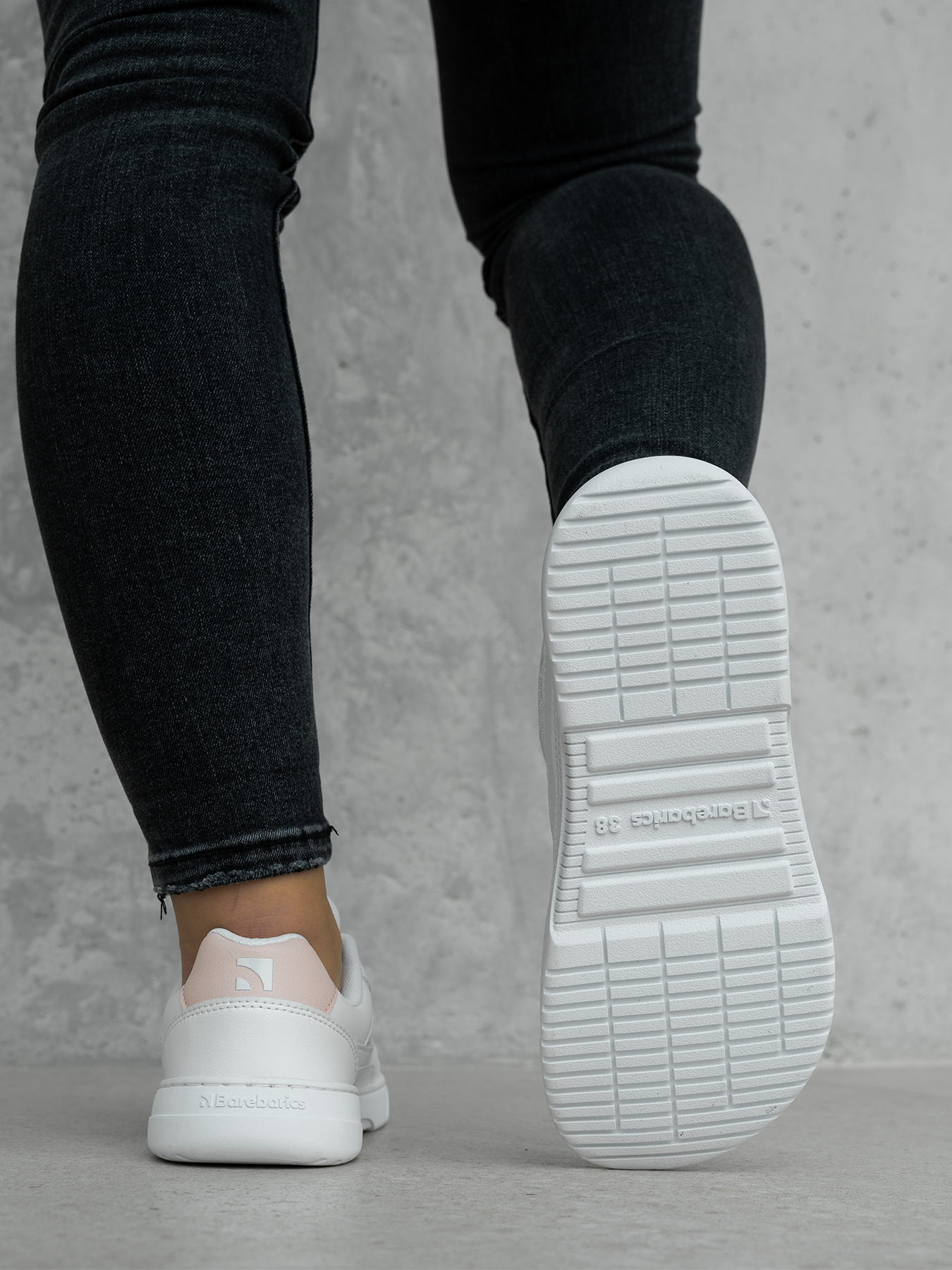 Pre-Order Barebarics Zing - Fresh - White & Coral Pink