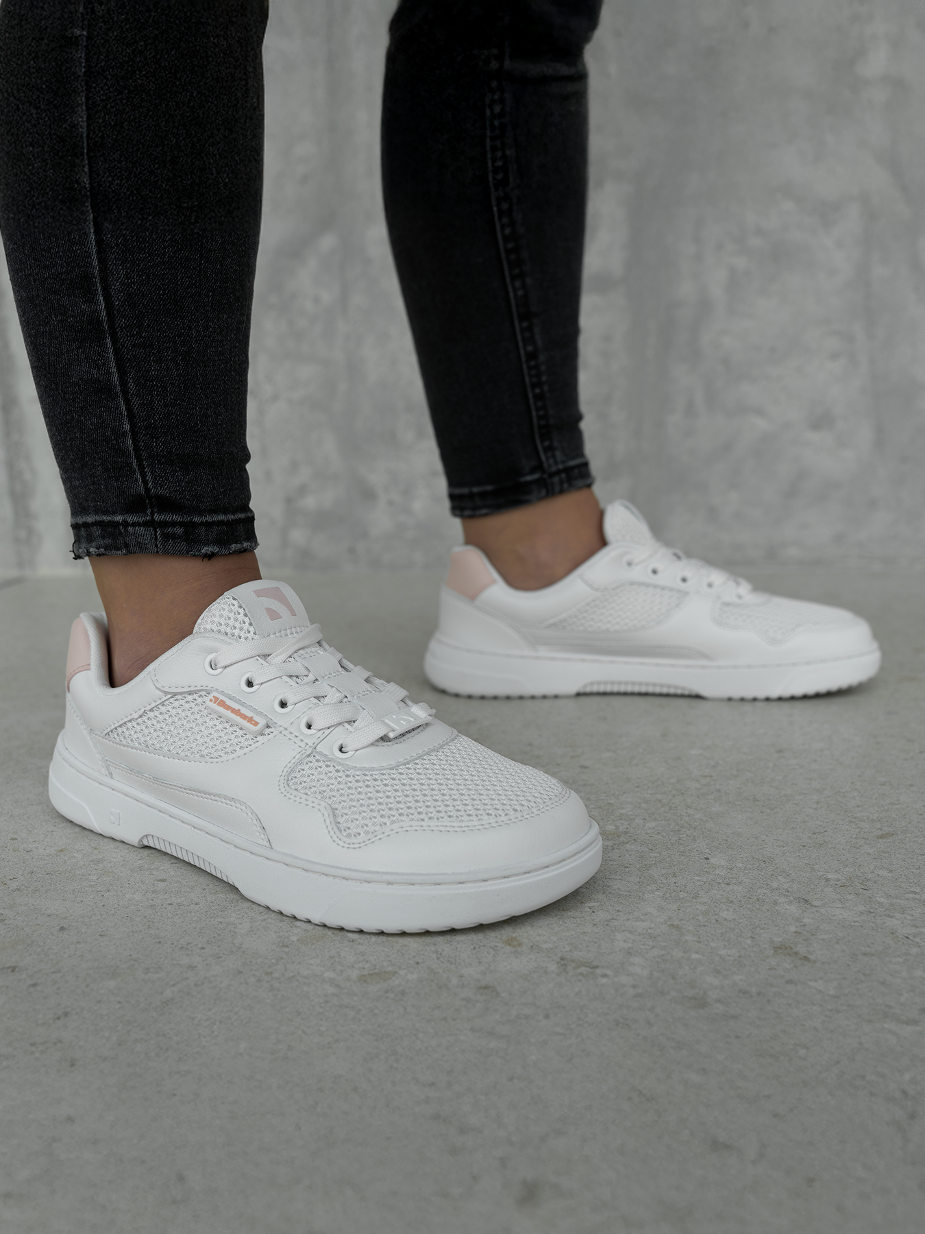 Pre-Order Barebarics Zing - Fresh - White & Coral Pink