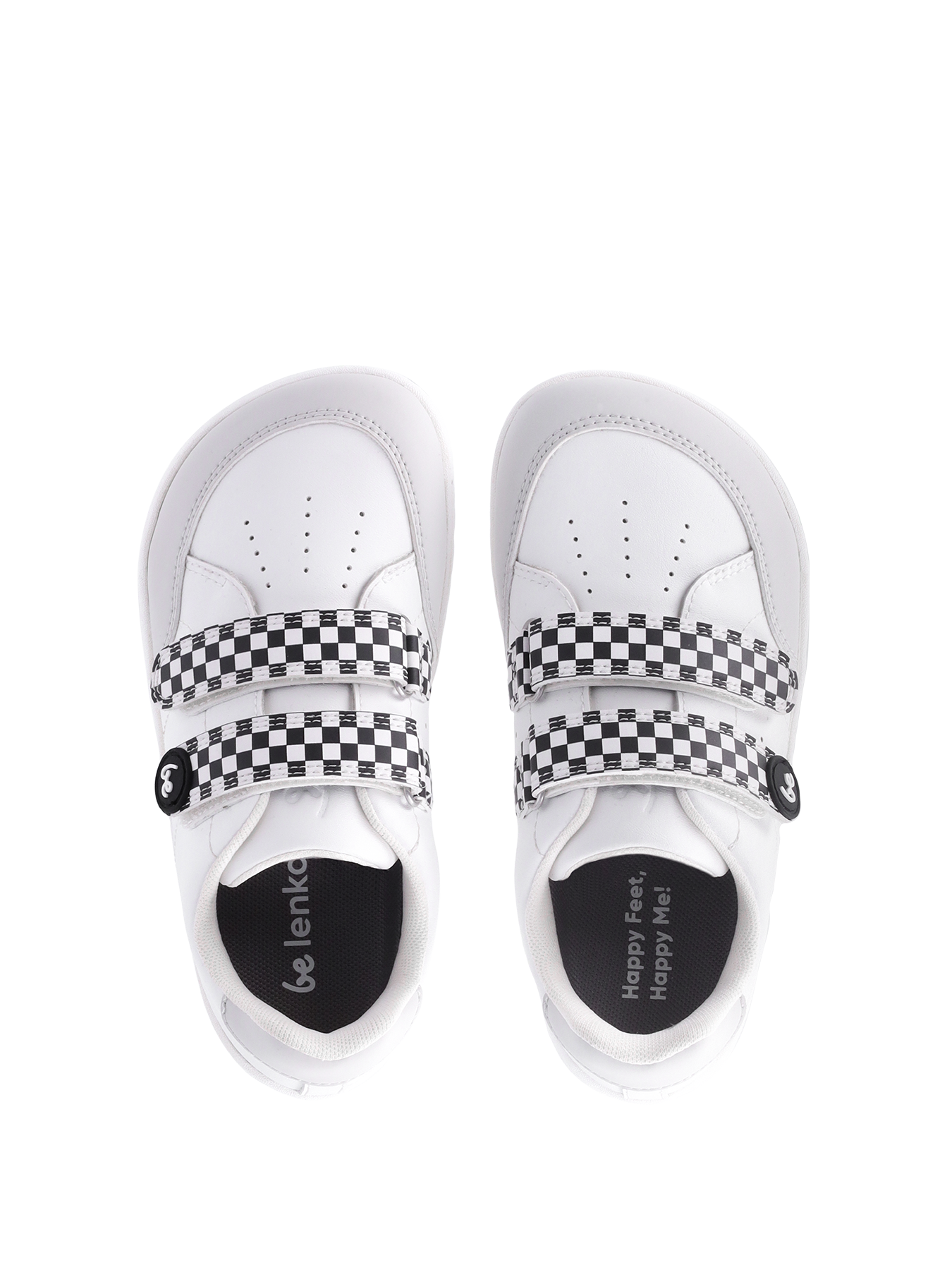 Pre-Order Be Lenka Energise Kids - White & Checkerboard