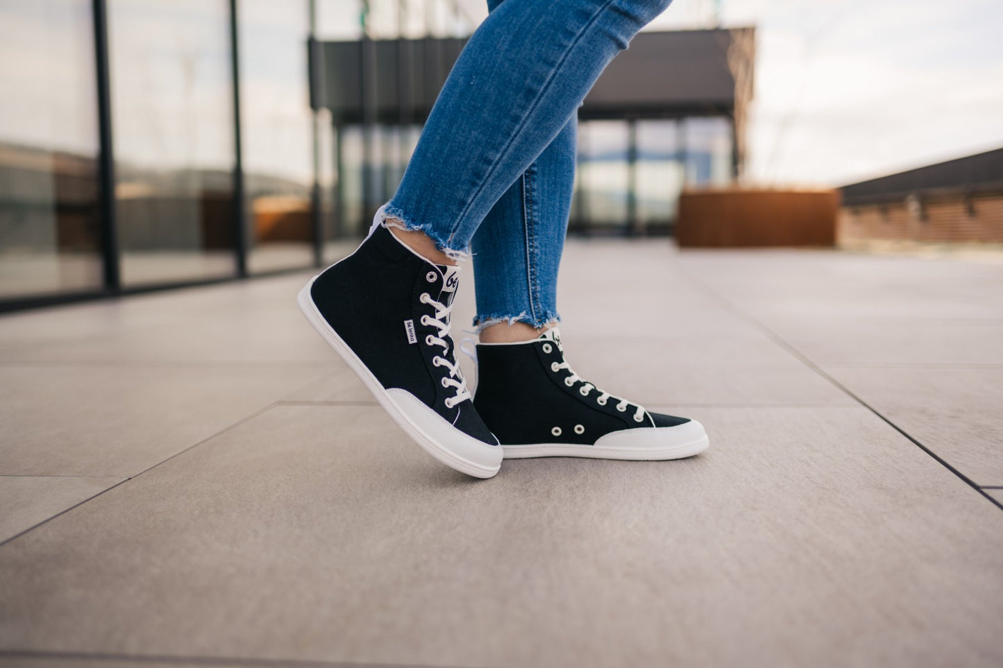 Pre-Order Be Lenka Rebound - High Top - Black & White