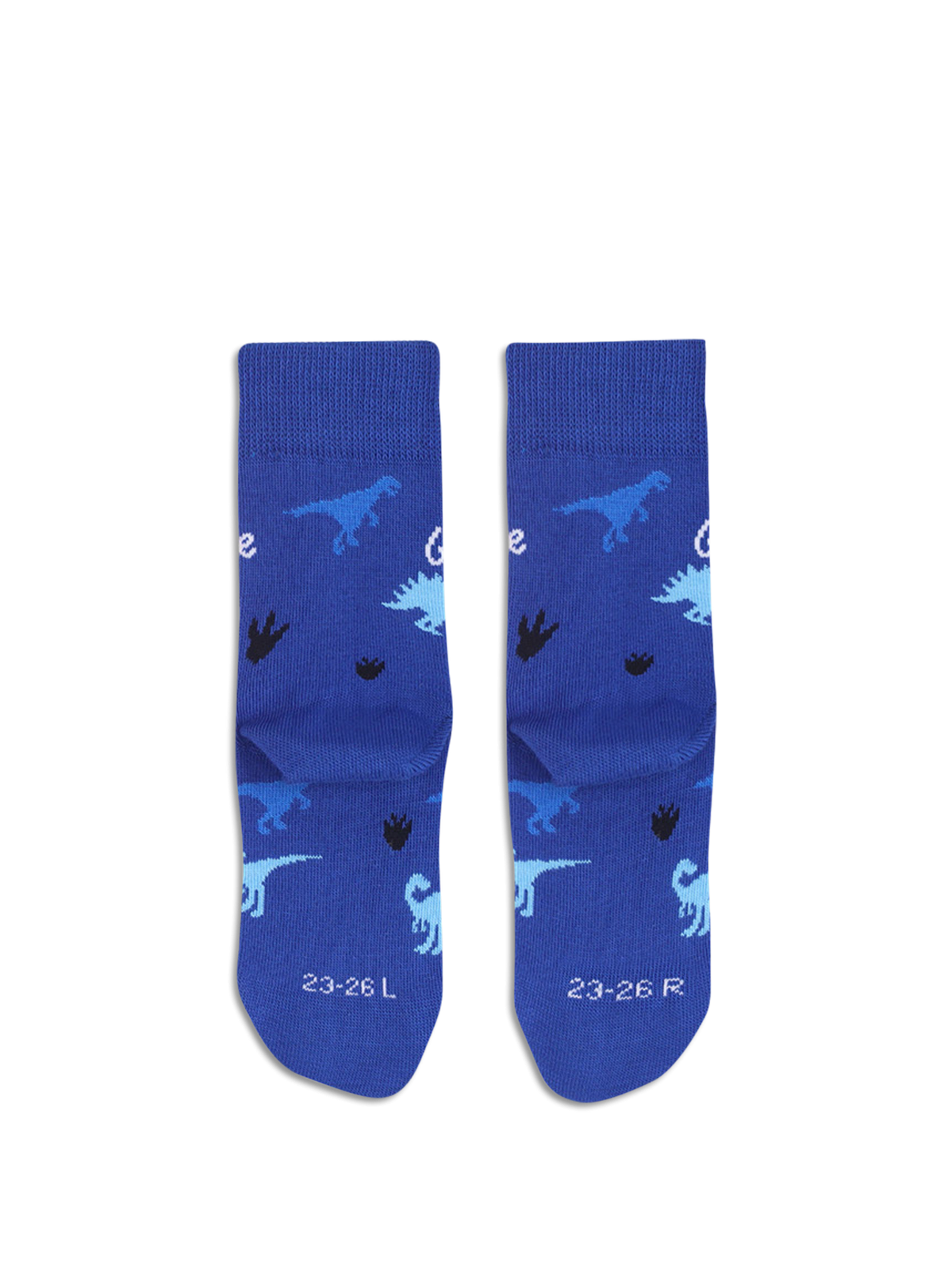 Baskāju zeķes bērniem - Be Lenka - Crew - Dino - Royal Blue (iepakojumā 3 pāri)