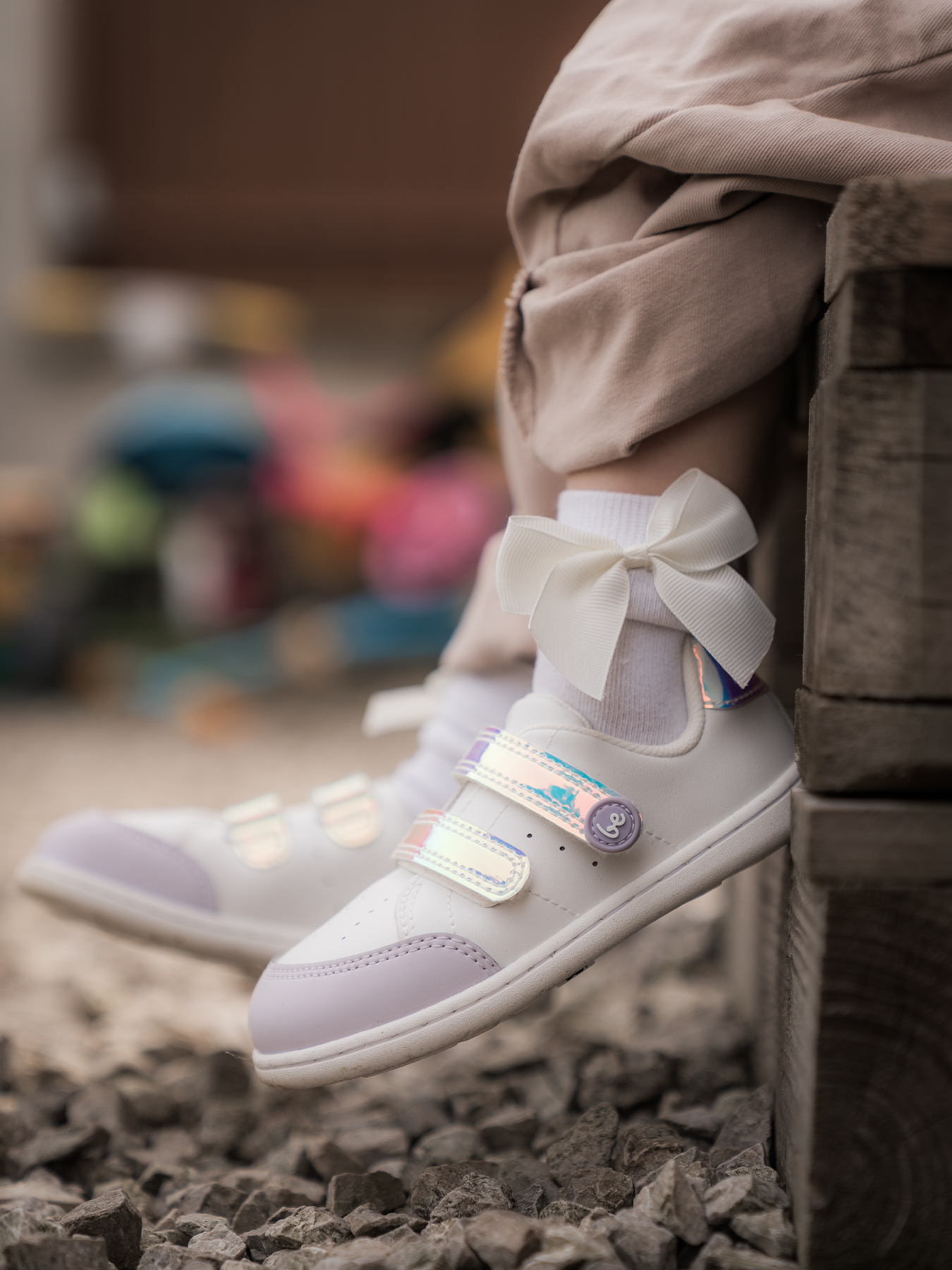 Pre-Order Be Lenka Energise Kids - White & Iridescent