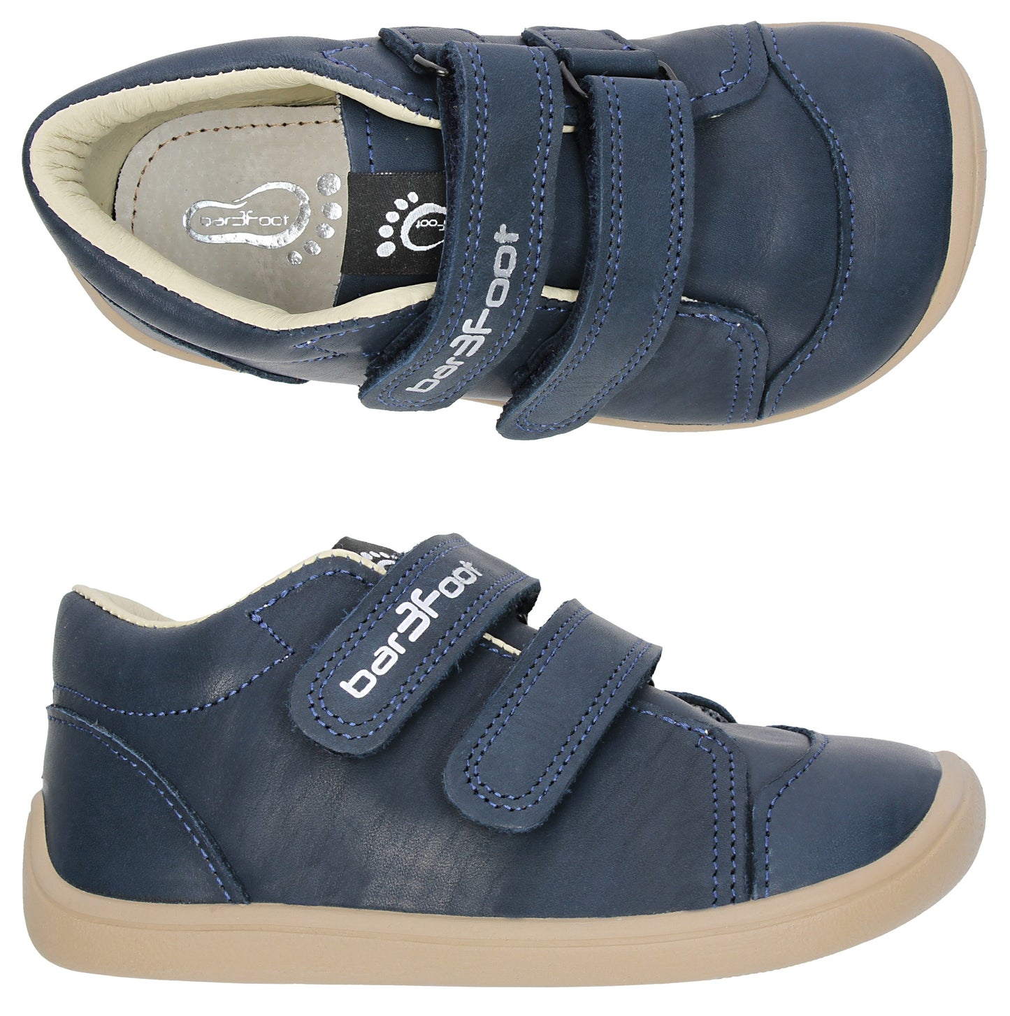 ELF STEP 2BE38/L48 LEATHER NAVY BLUE