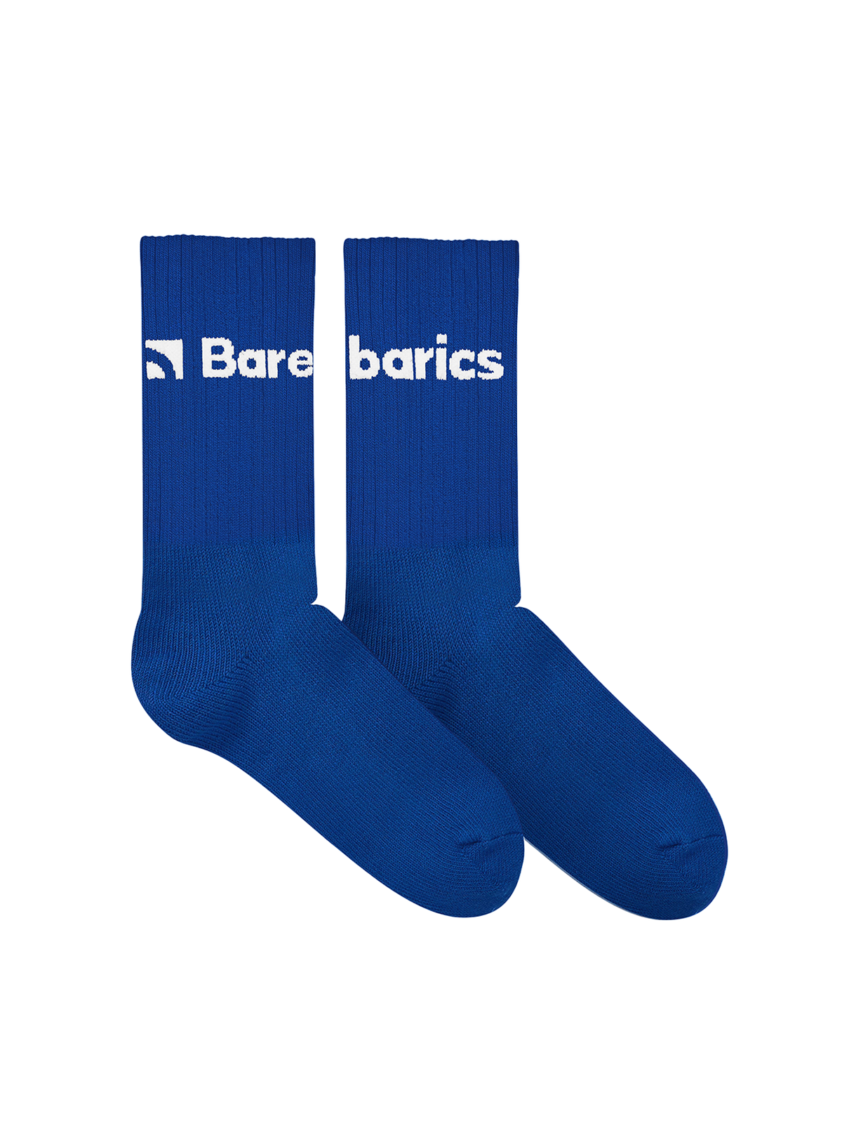 Baskāju zeķes Barebarics Crew - Blue - Big logo (iepakojumā 3 pāri)