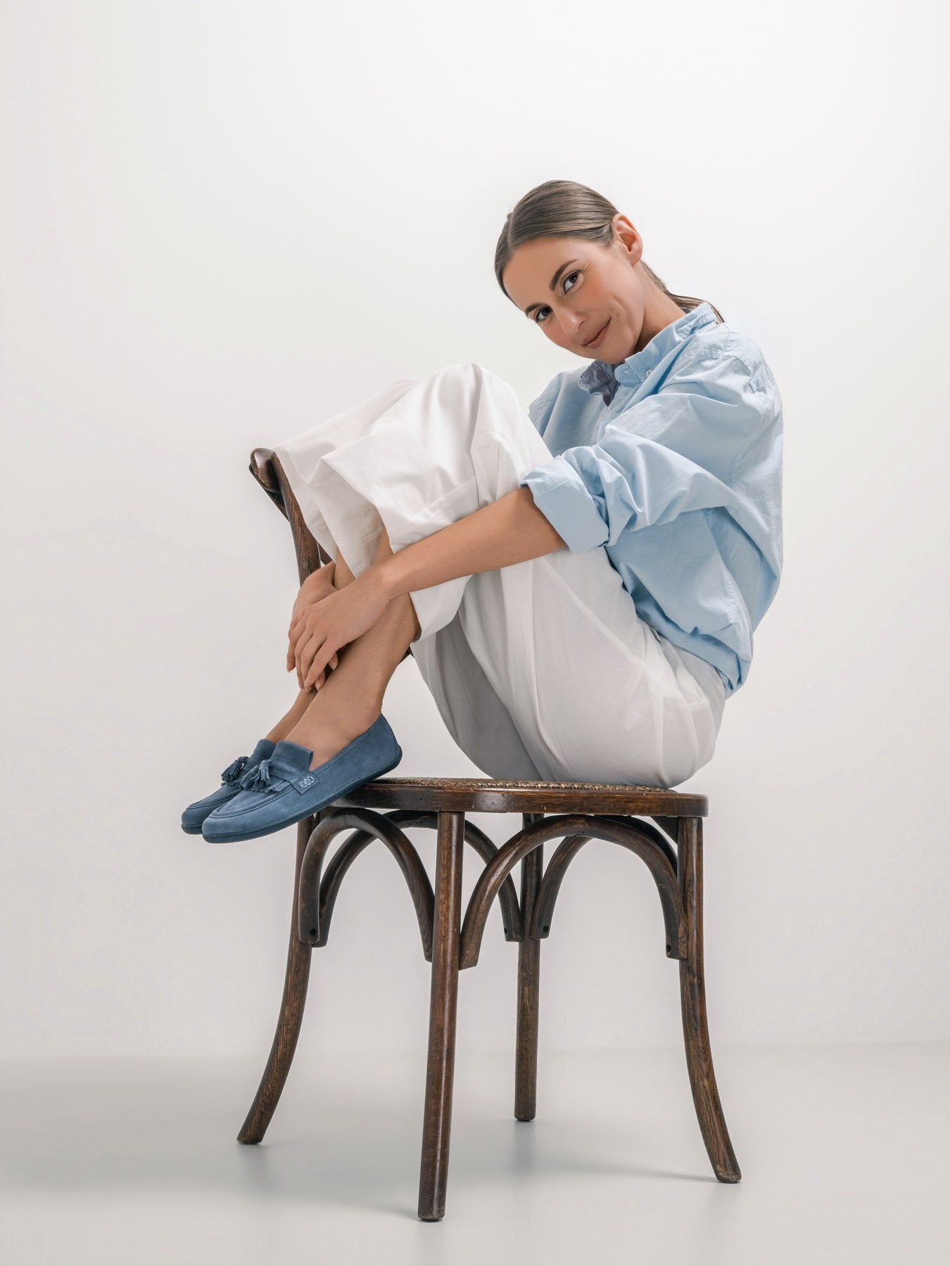 Pre-Order Be Lenka baskāju mokasīni Fiorela - Soft Blue