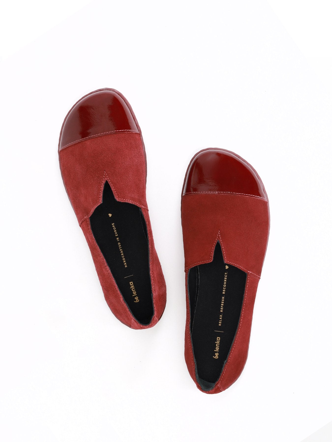 Pre-Order Be Lenka baskāju mokasīni Rosaluna - Burgundy