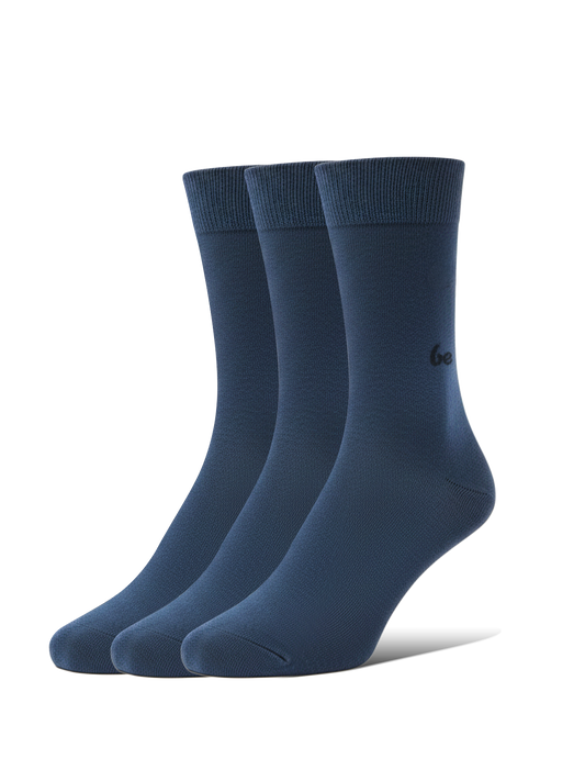Baskāju zeķes Be Lenka Crew - Essentials - Blue (iepakojumā 3 pāri)