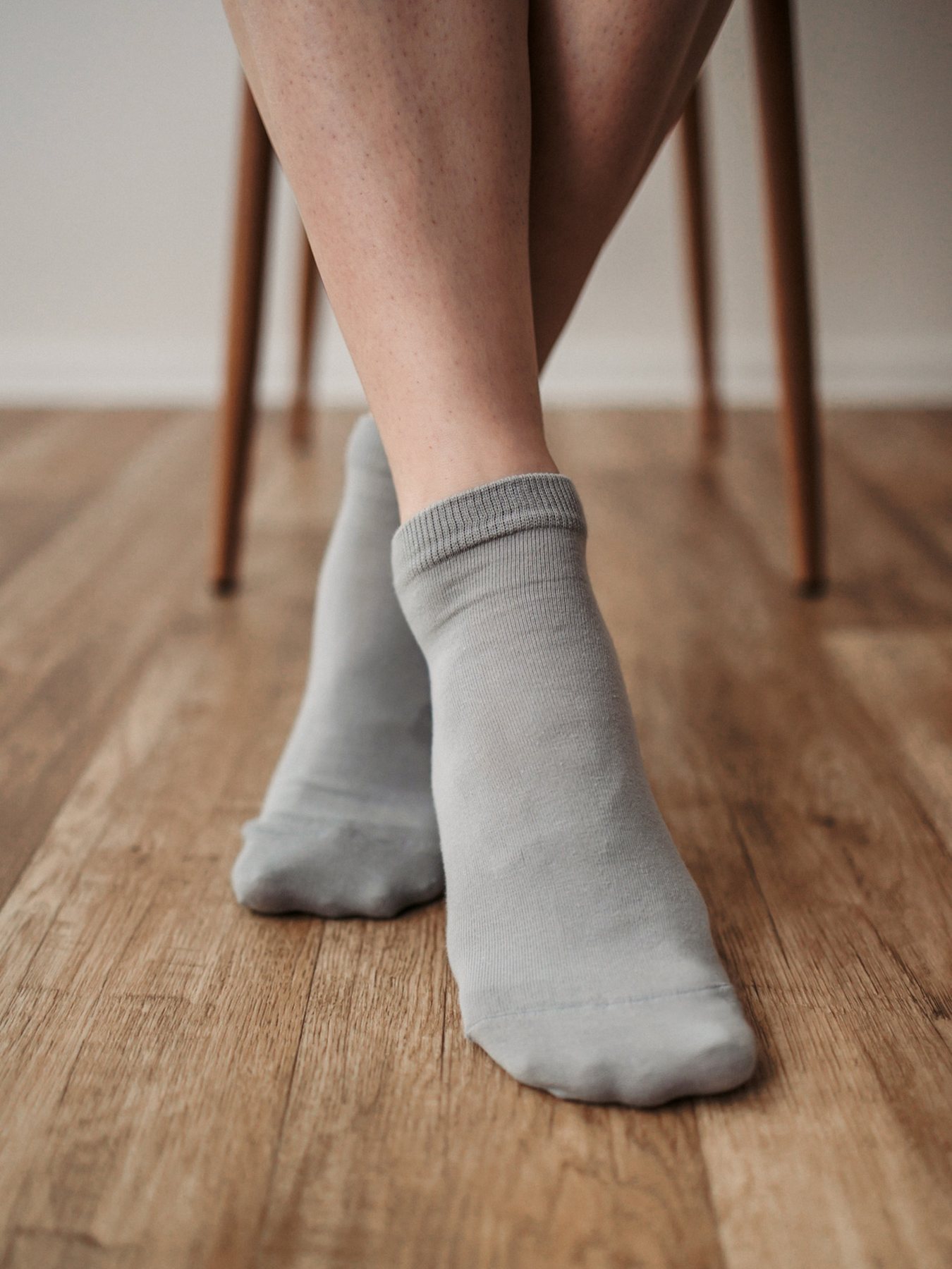 Baskāju zeķes Be Lenka Low-cut - Essentials - Grey - iepakojumā 3 pāri