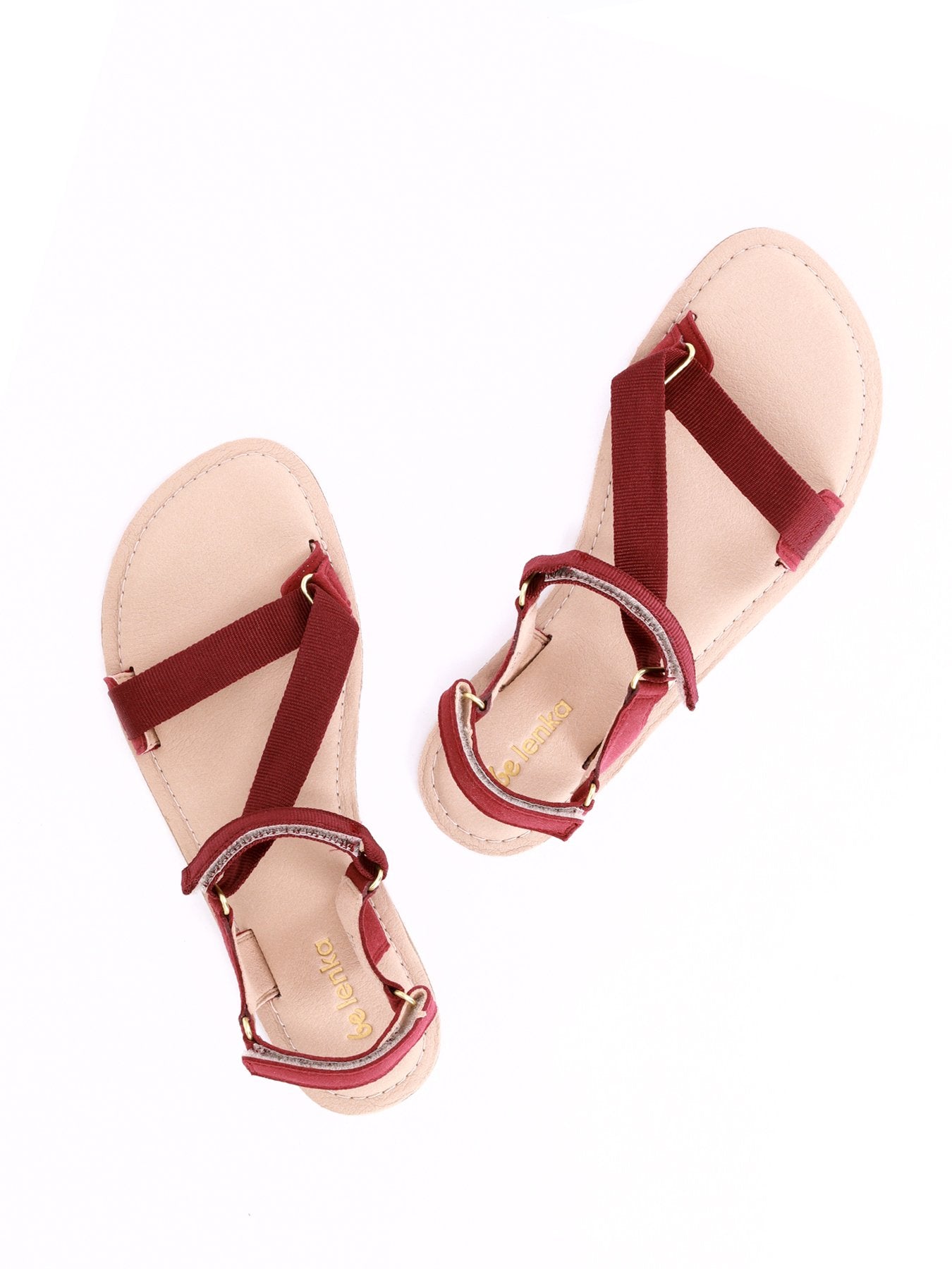 Pre-Order Be Lenka baskāju sandales Flexi 2.0 - Burgundy (piegāde jūlija pirmajā pusē)