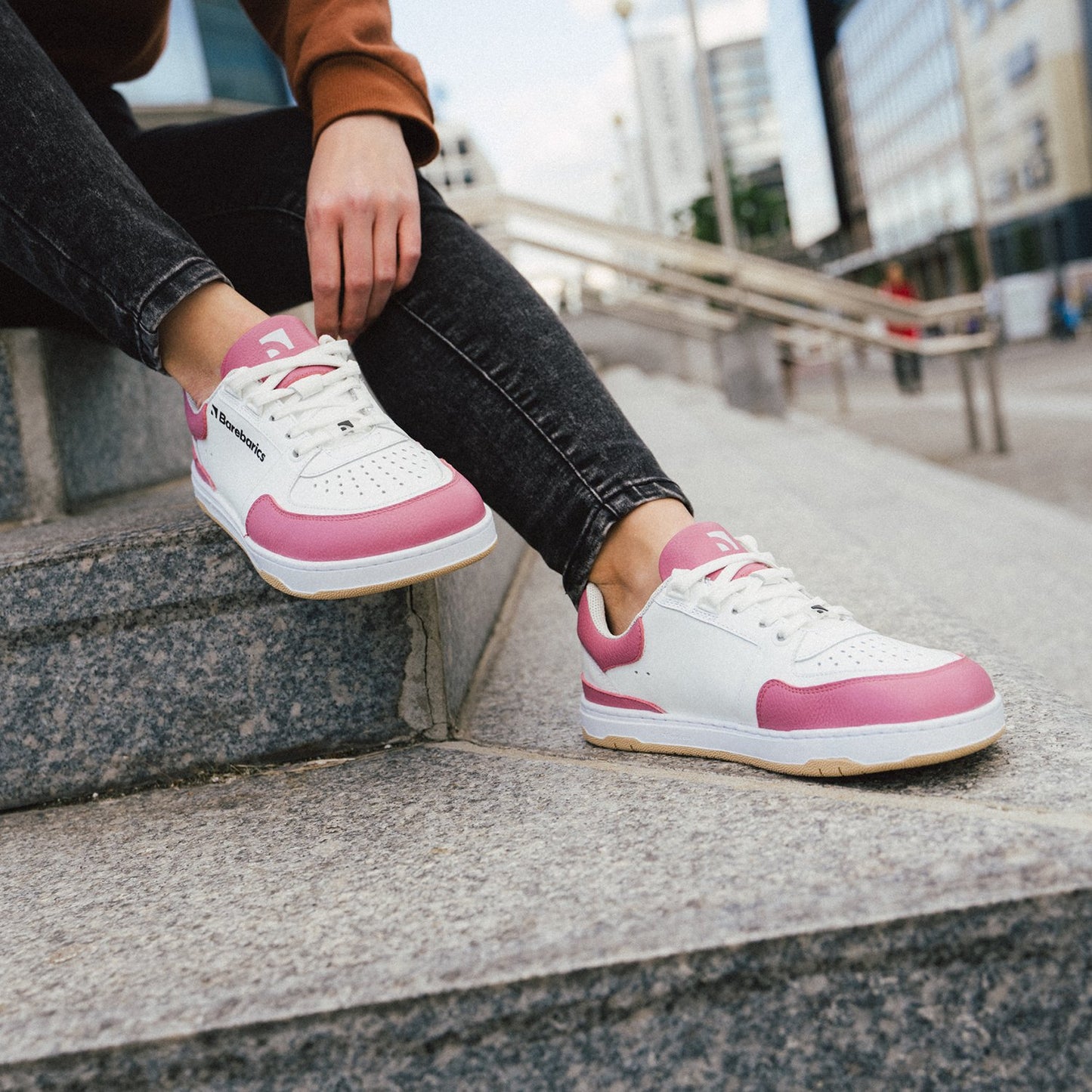 Pre-Order Barebarics Wave - White & BubbleGum Pink