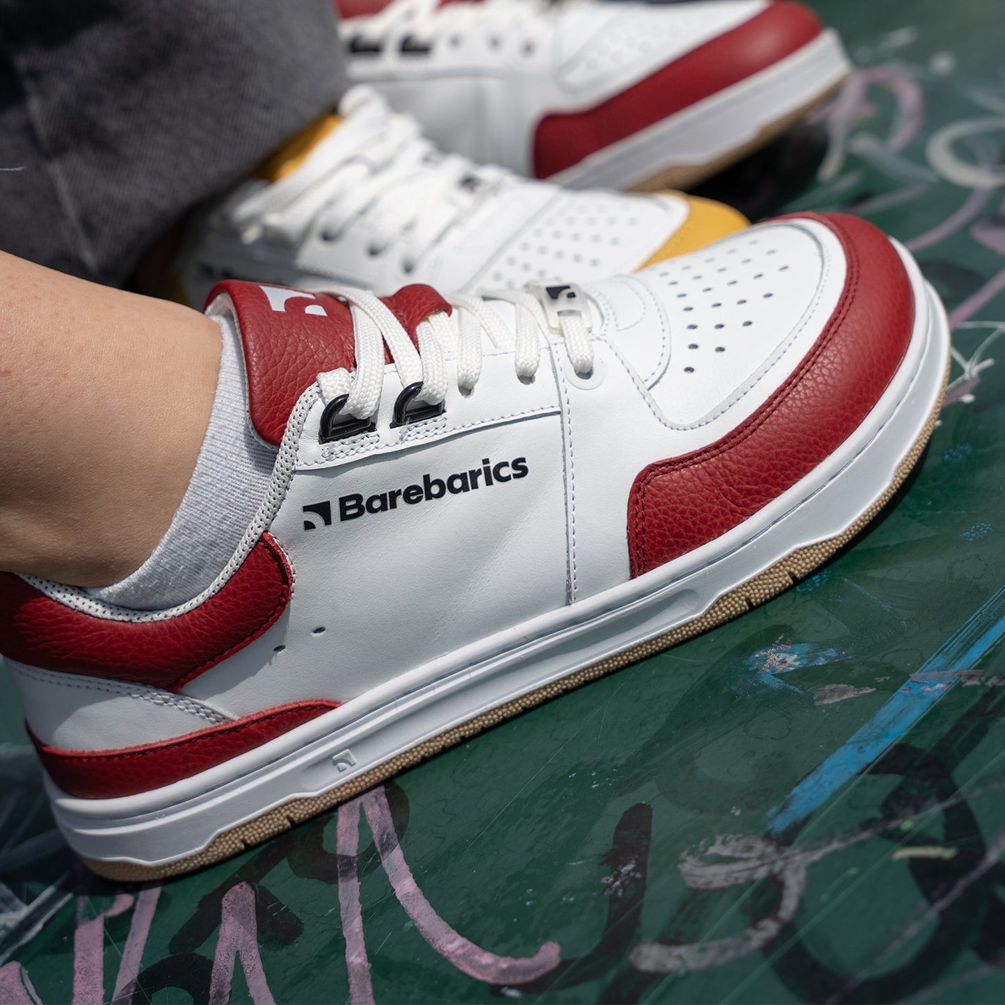 Pre-Order Barebarics Wave - White & Crimson Red