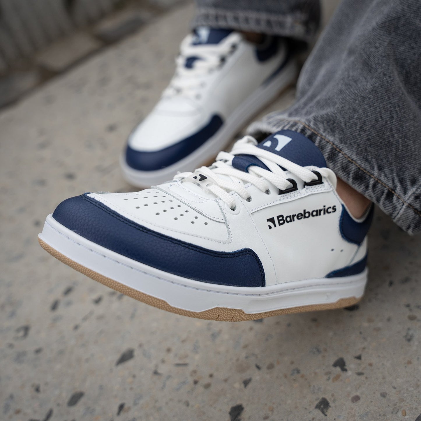 Pre-Order Barebarics Wave - White & Dark Blue