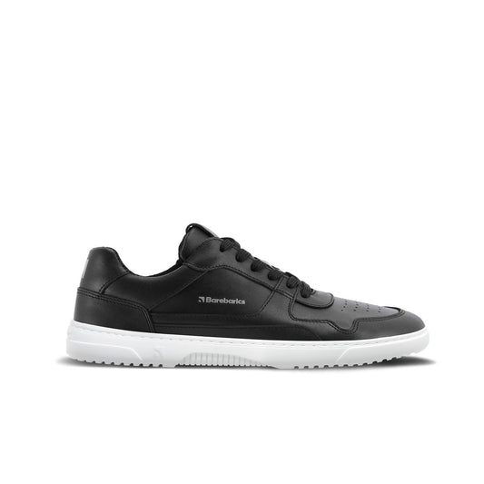 Pre-Order Barefoot Sneakers Barebarics Zing - Black & White - Leather