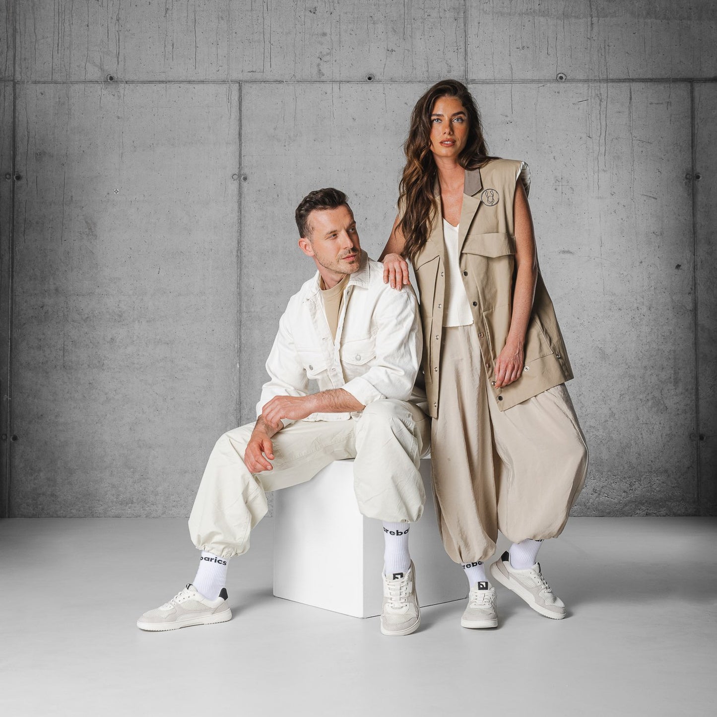 Pre-Order Barebarics Zing - Fresh - White & Beige