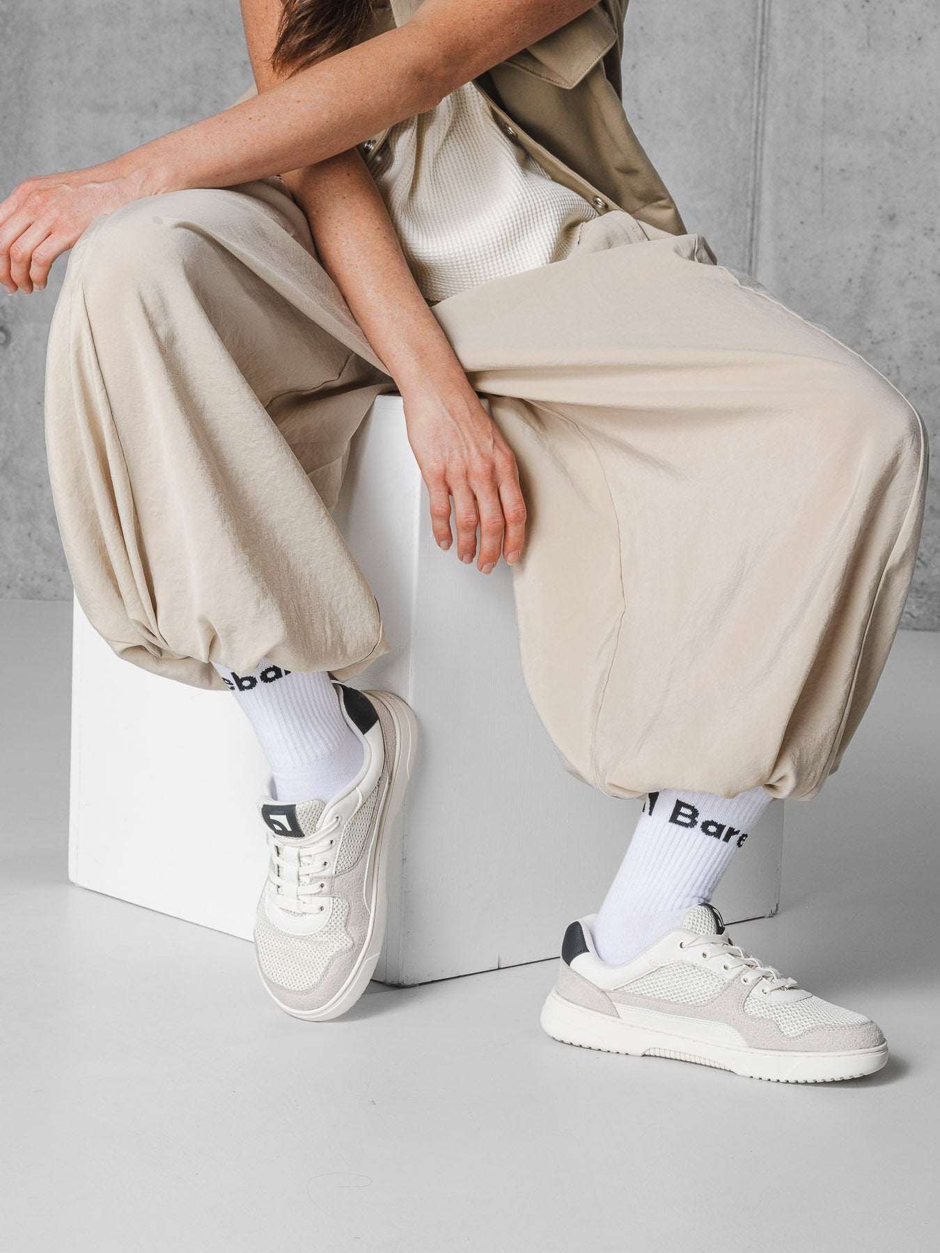 Pre-Order Barebarics Zing - Fresh - White & Beige