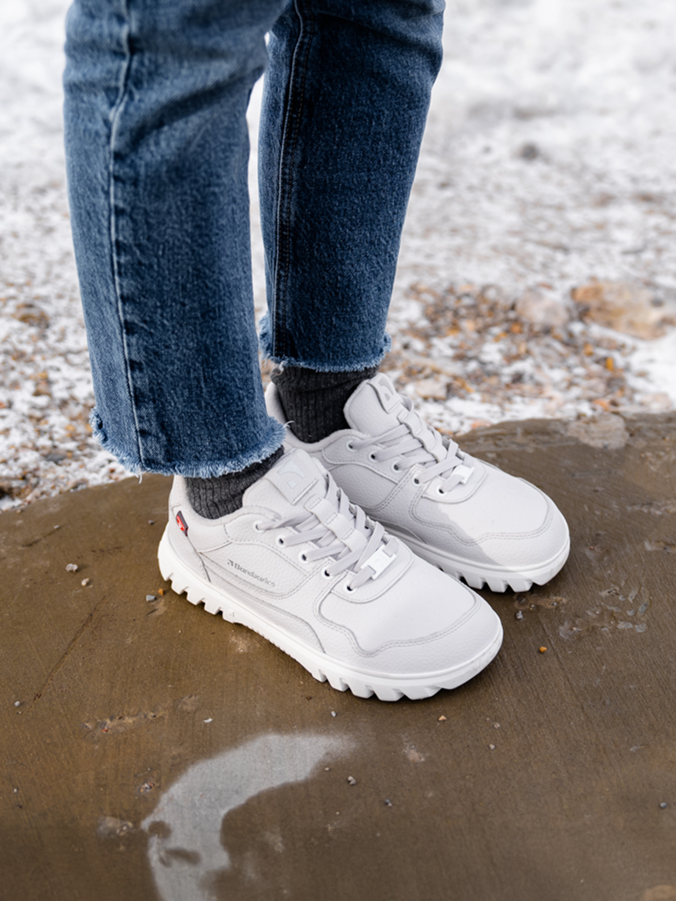 Pre-Order Barebarics Zing Frost - Light Grey & White