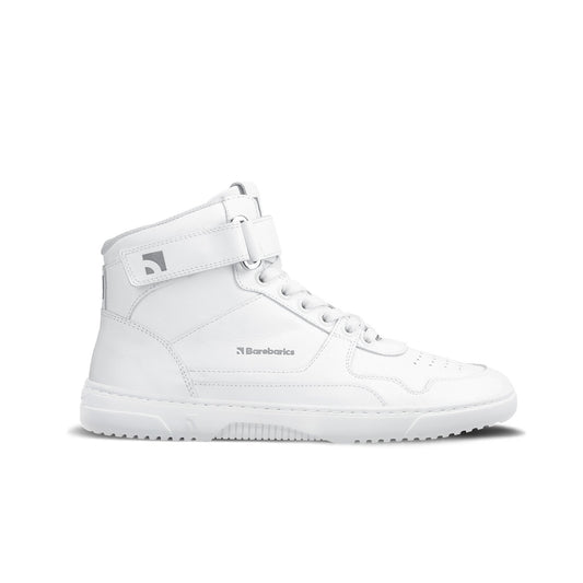 Pre-Order Barebarics Zing - High Top - All White - Leather
