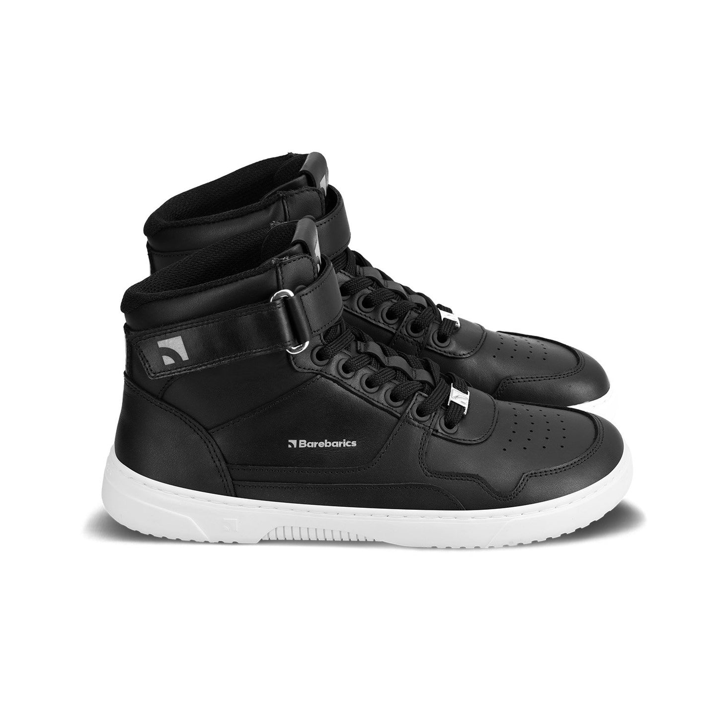 Pre-Order Barebarics Zing - High Top - Black & White - Leather