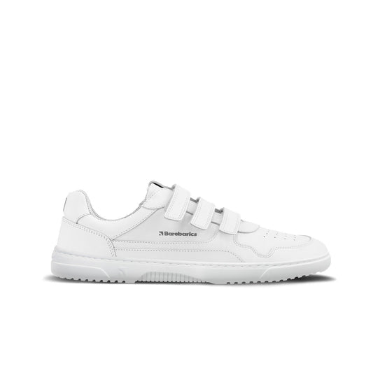 Pre-Order Barebarics - Zing Velcro - All White - Leather