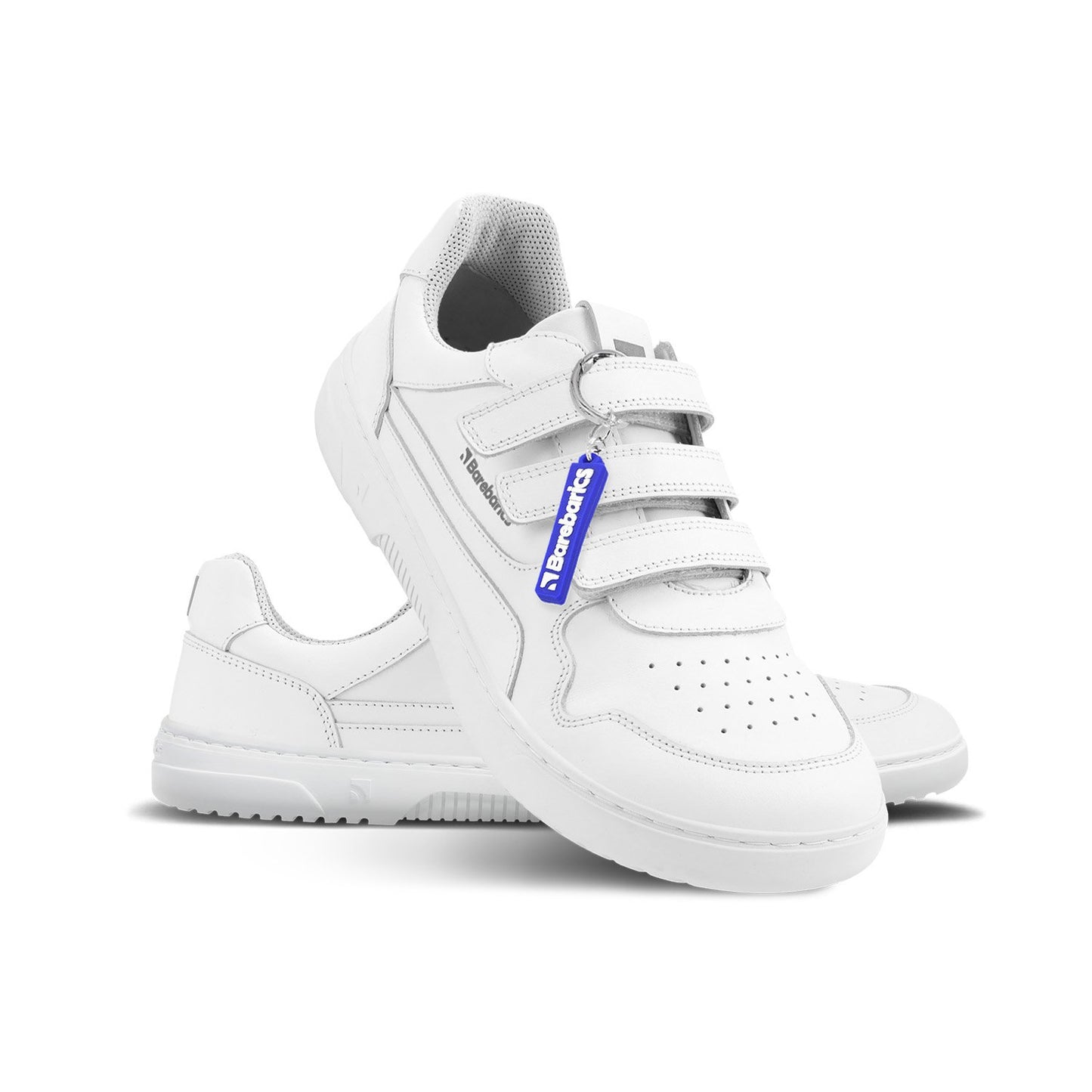 Pre-Order Barebarics - Zing Velcro - All White - Leather