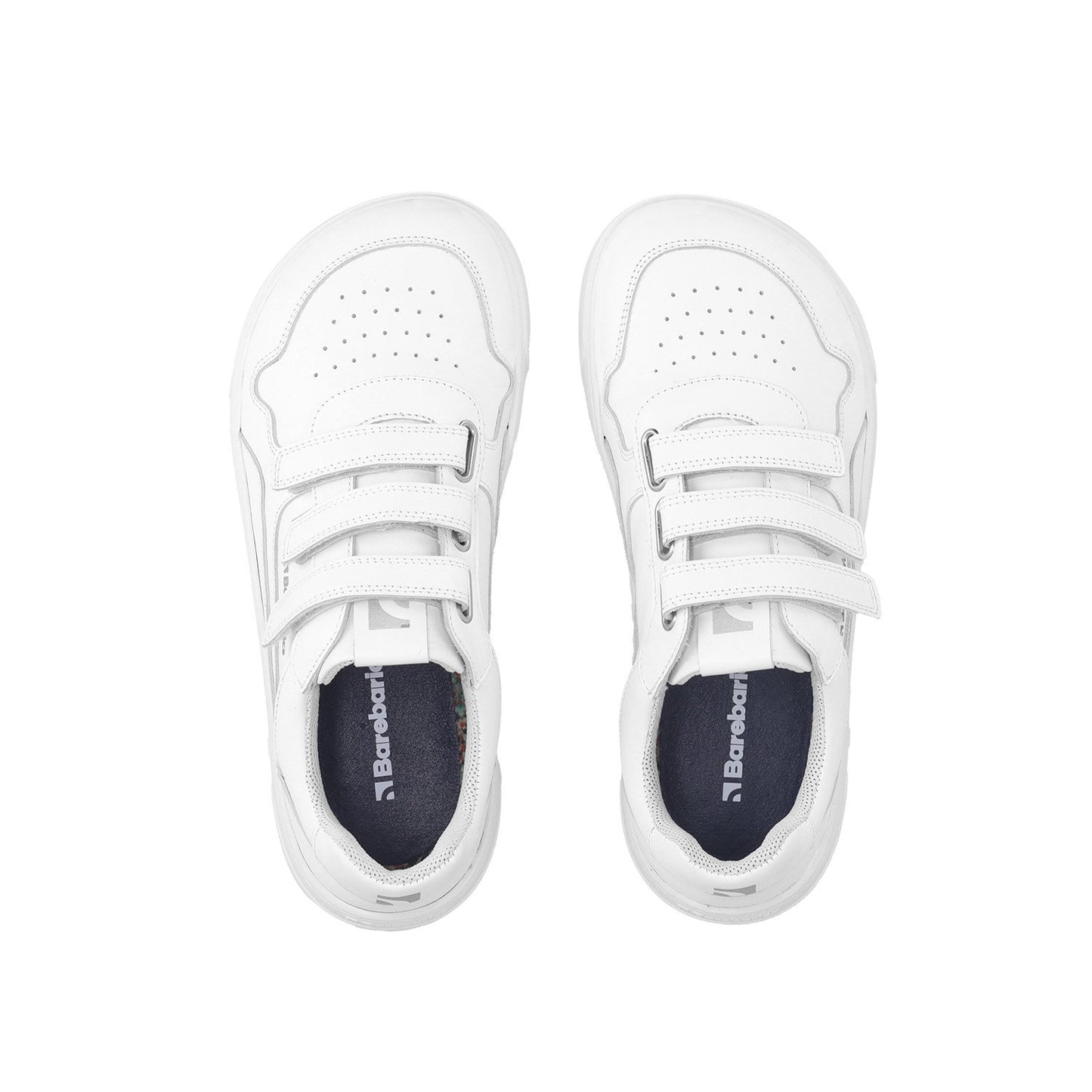 Pre-Order Barebarics - Zing Velcro - All White - Leather