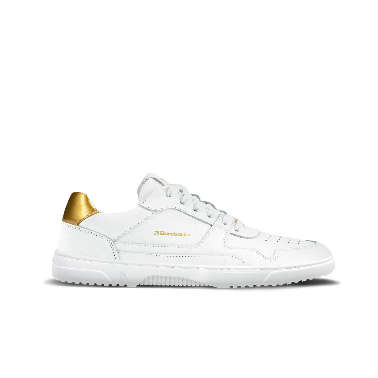 Pre-Order Barebarics - Zing - White & Gold - Leather