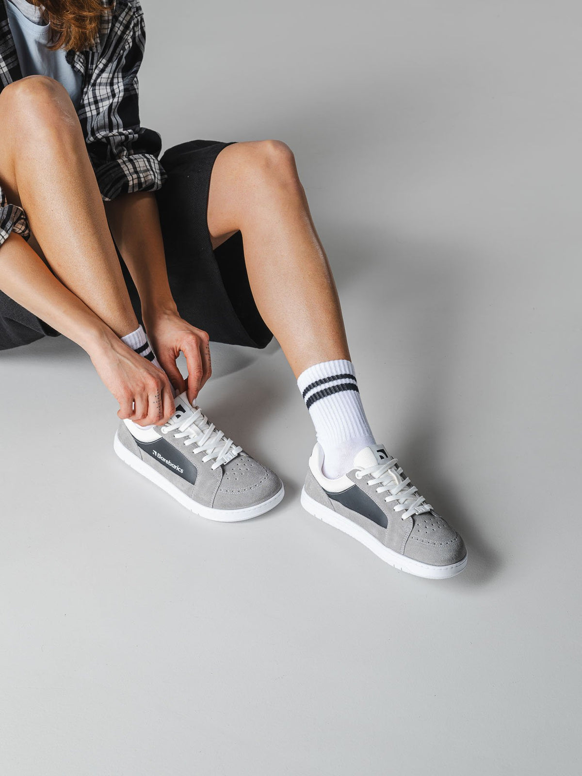 Pre-Order Barebarics baskāju botes Legend - Light Grey
