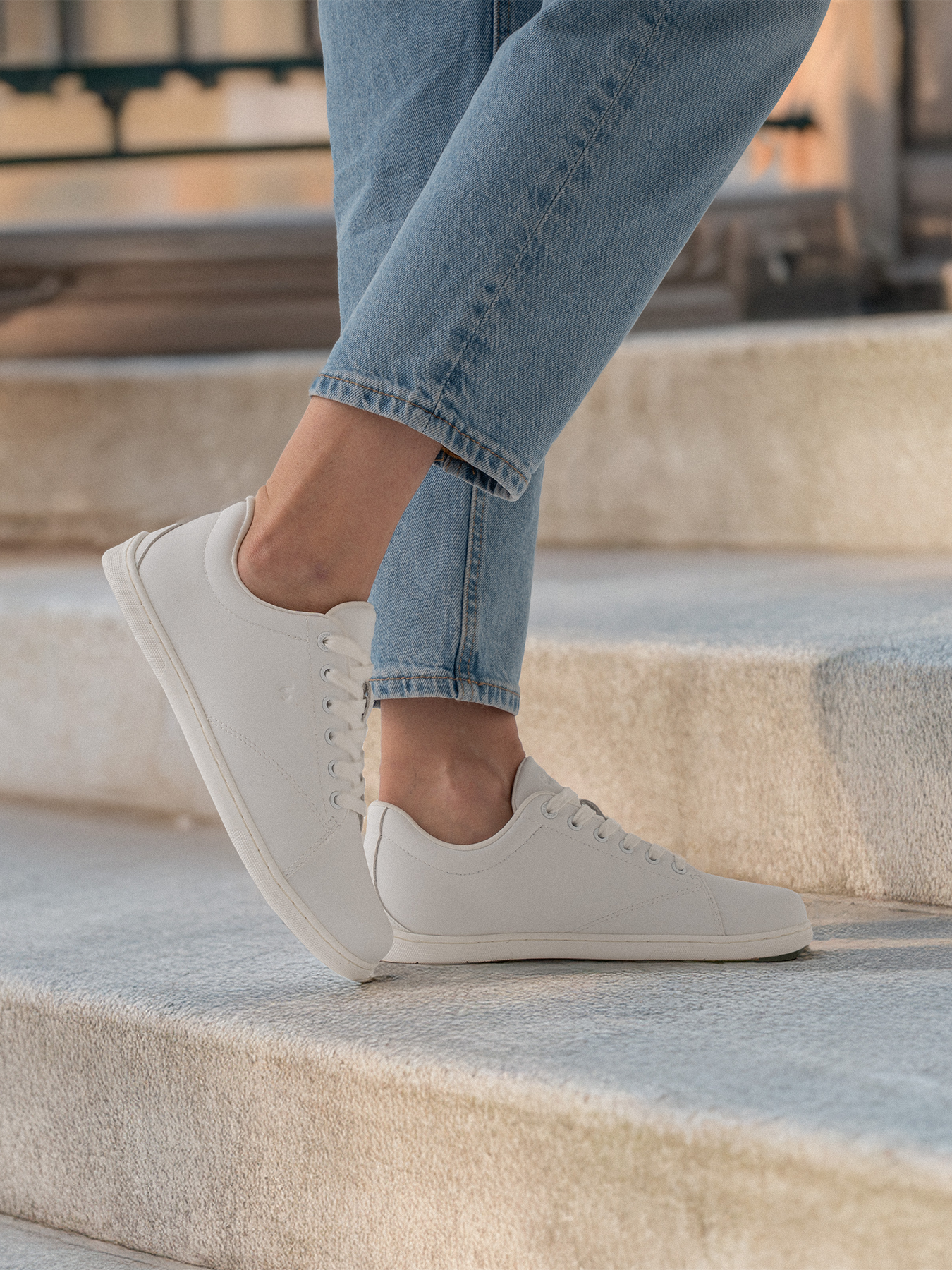 baskāju apavi be lenka core baltā krāsā