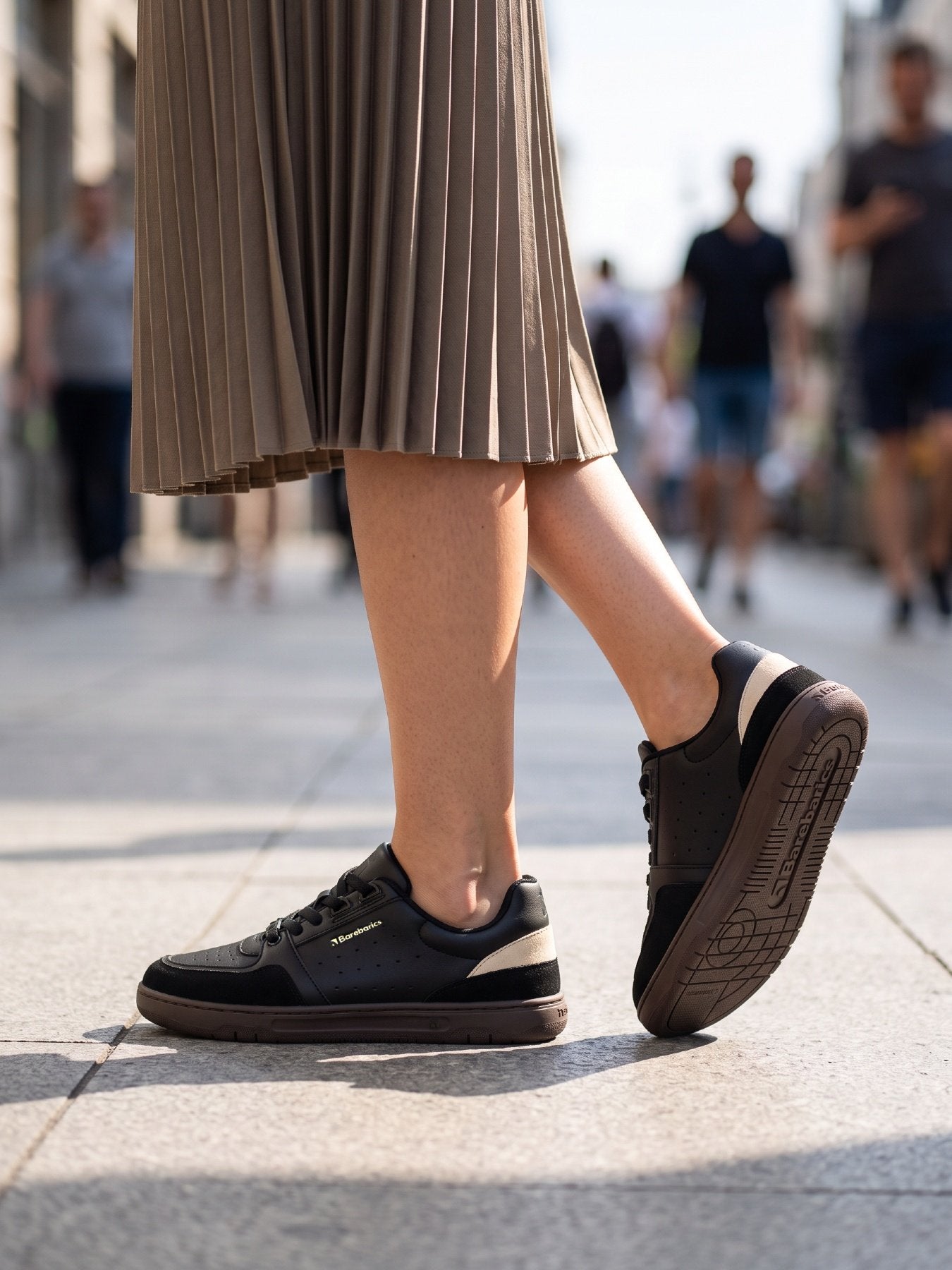 Pre-Order Barebarics baskāju botes Wave 2.0 - Black & Dark Brown