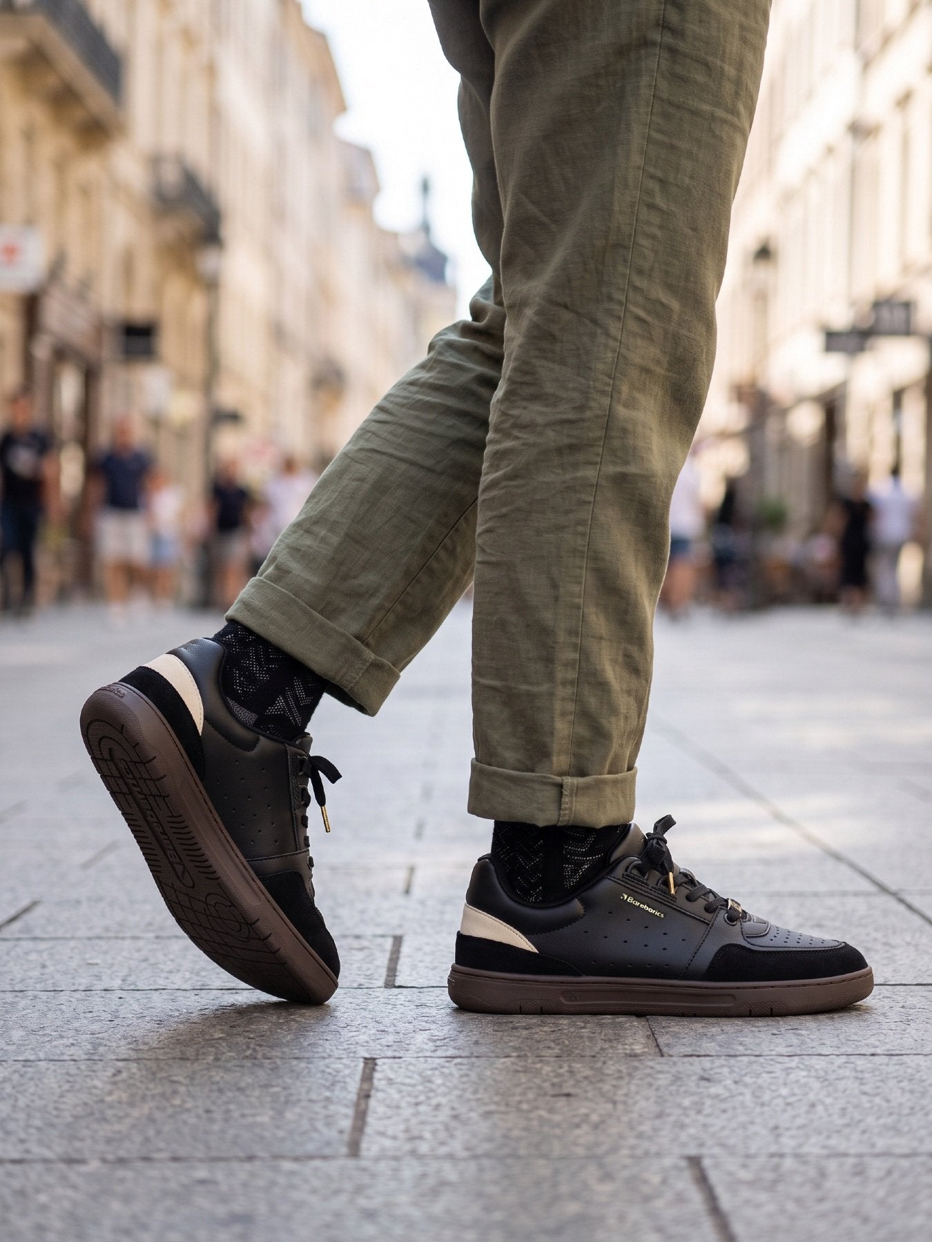 Pre-Order Barebarics baskāju botes Wave 2.0 - Black & Dark Brown
