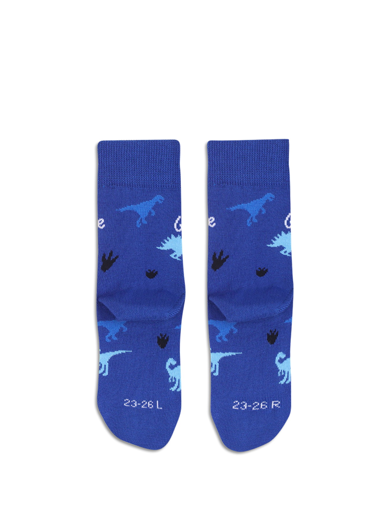 Baskāju zeķes bērniem - Be Lenka - Crew - Dino - Royal Blue (iepakojumā 3 pāri)