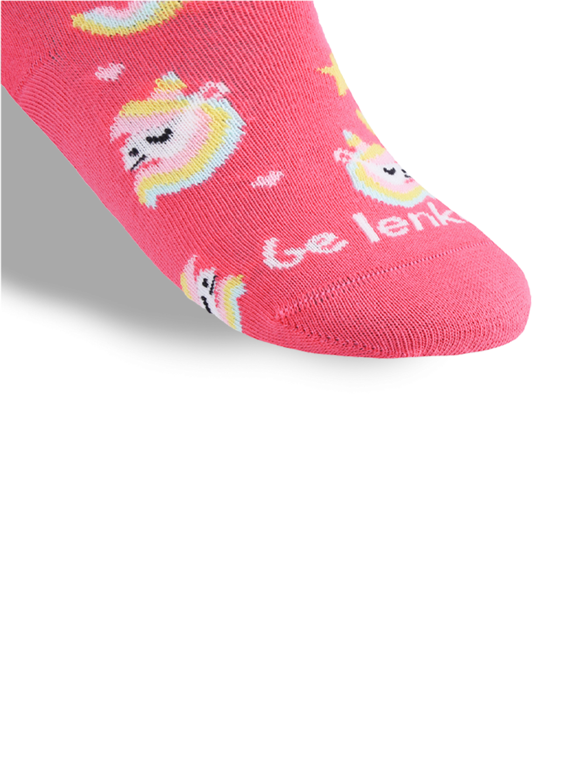 Baskāju zeķes bērniem - Be Lenka - Crew - Unicorn - BubleGum Pink (iepakojumā 3 pāri)