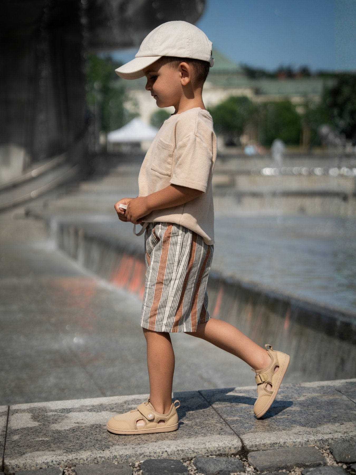 Pre-Order Be Lenka bērnu baskāju sandales Zest Preschool - Beige