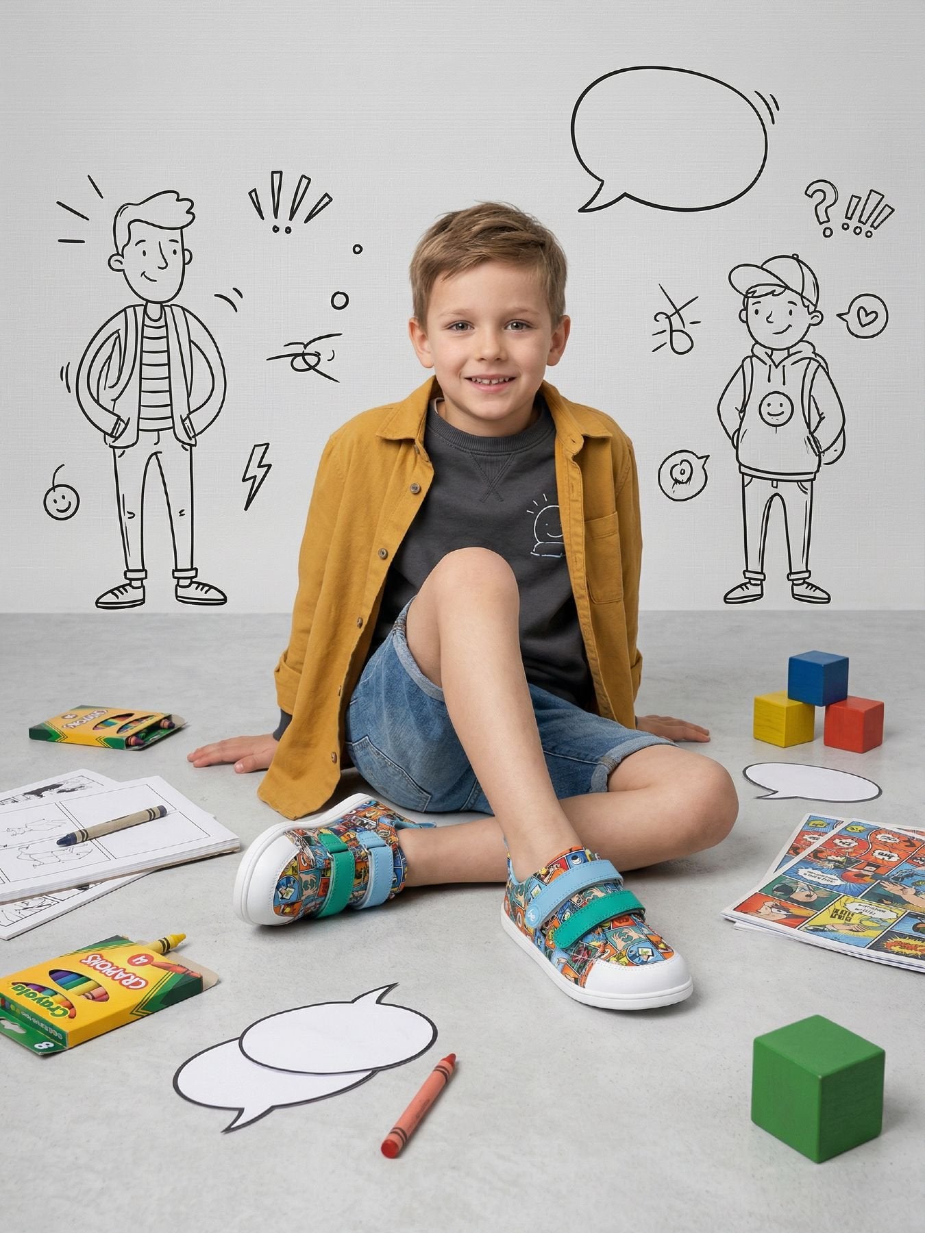 Pre-Order Be Lenka Canvi Kids - Comics Color