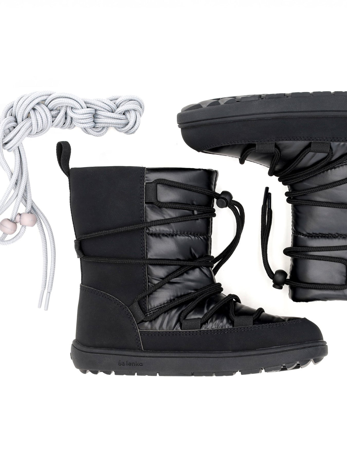 Pre-Order Be Lenka bērnu ziemas zābaki Snowfox Kids - All Black