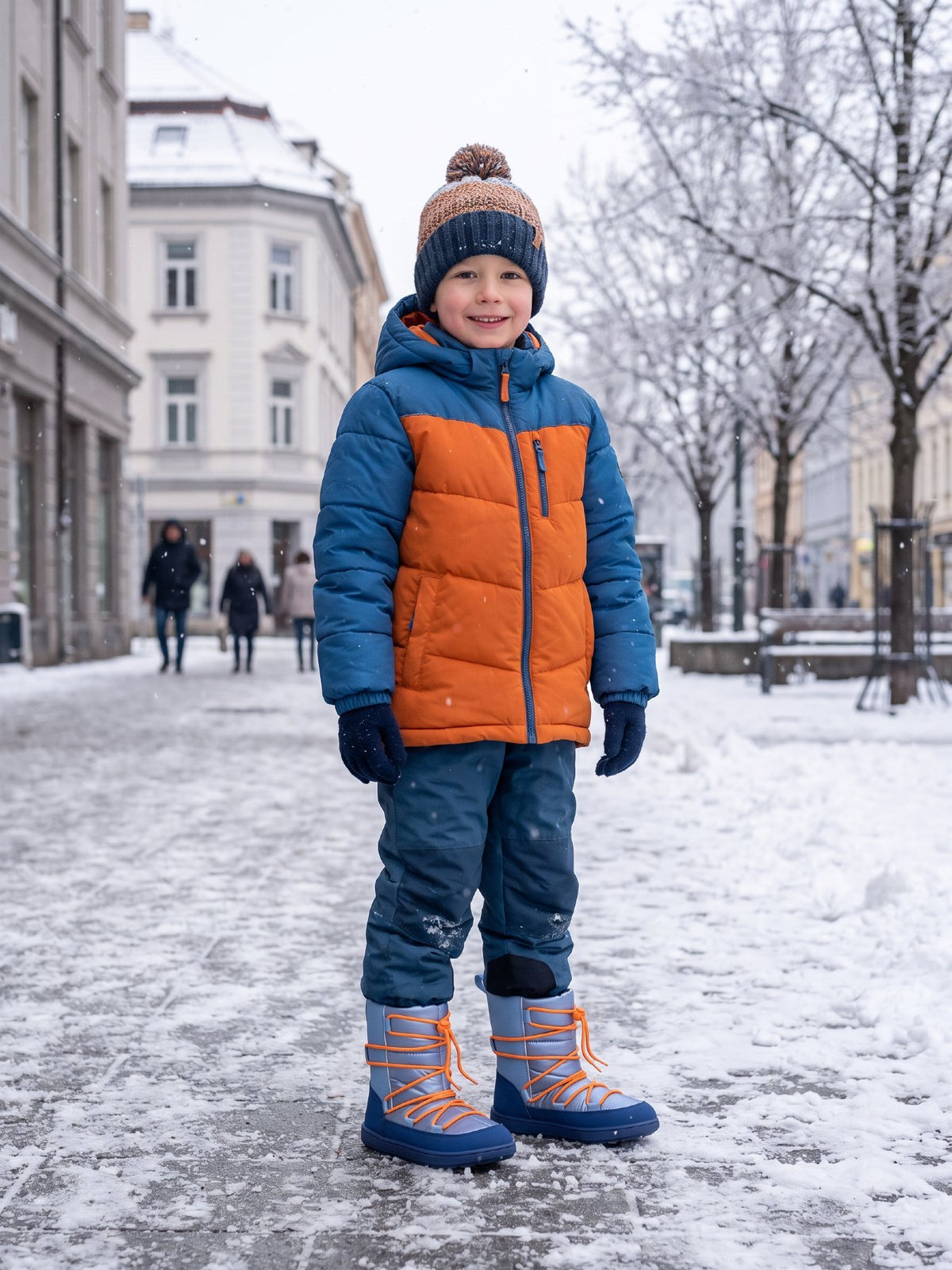 Pre-Order Be Lenka bērnu ziemas zābaki Snowfox Kids - Blue