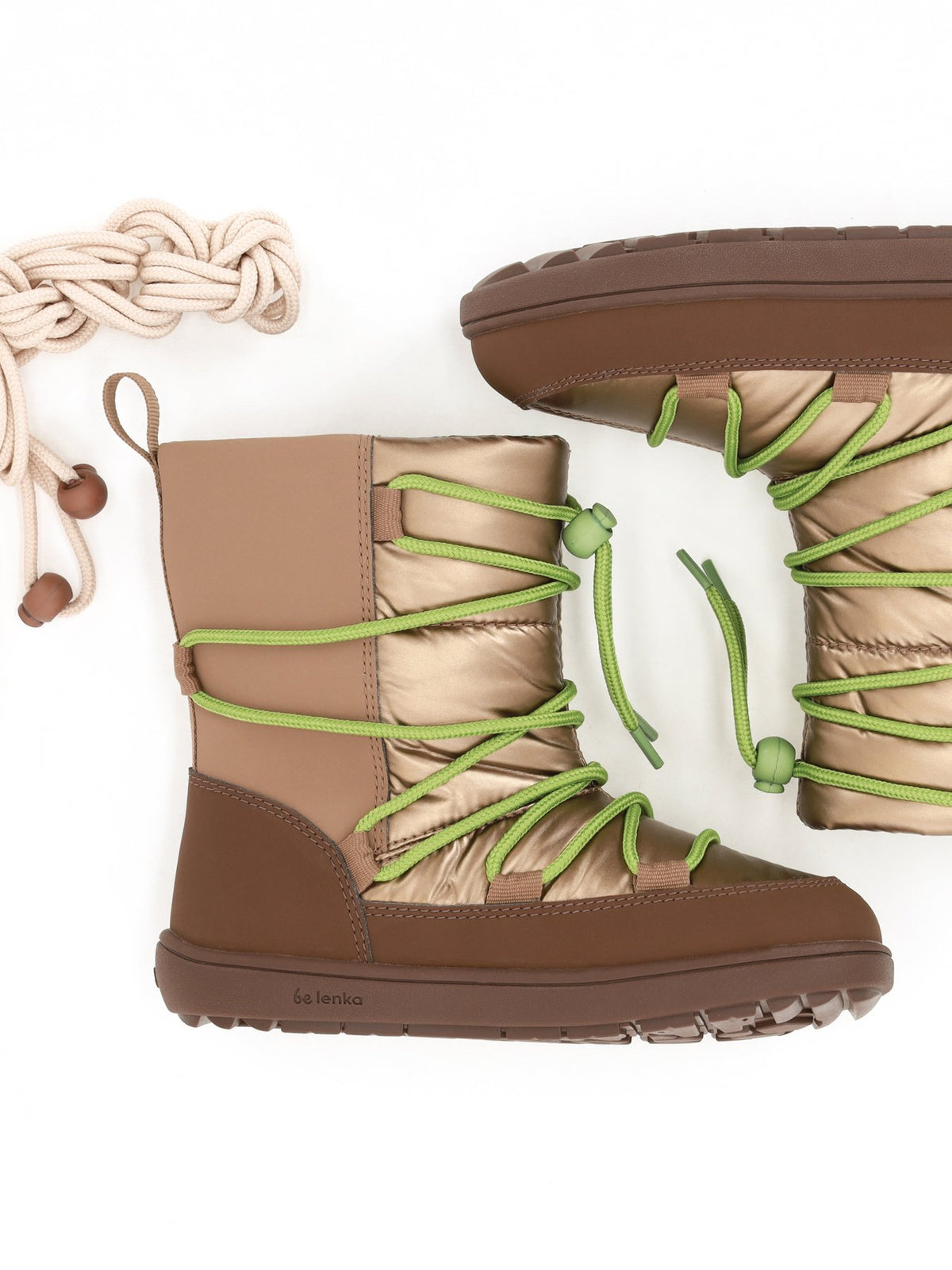 Pre-Order Be Lenka bērnu ziemas zābaki Snowfox Kids - Brown