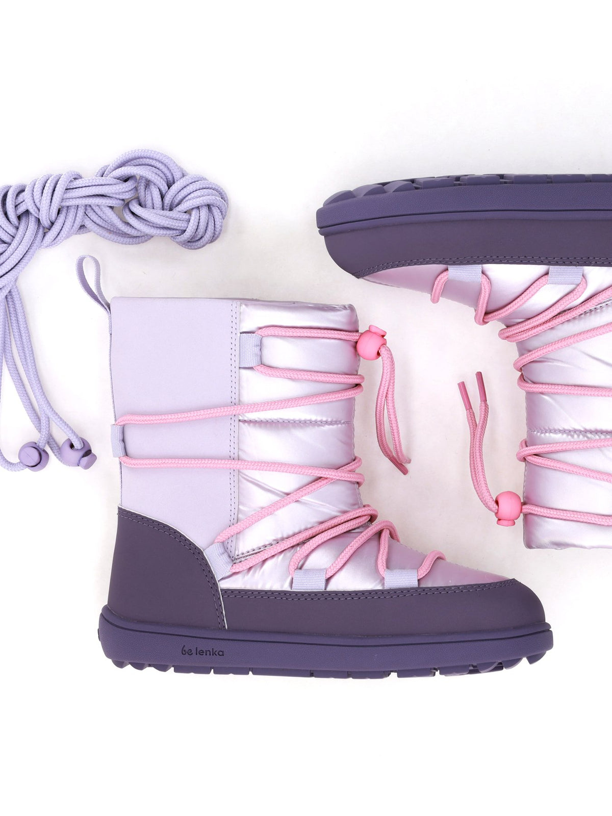Pre-Order Be Lenka bērnu ziemas zābaki Snowfox Kids - Purple